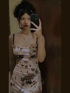 Floral Print Slip Dress