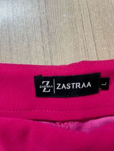 Chic Pink Wrap Skort