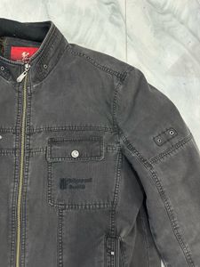 Men's Stylish Grey Denim Jacket