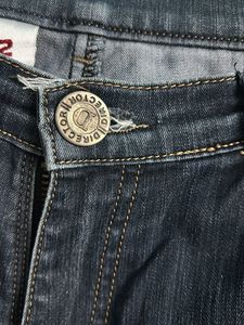 Dark Wash Classic Straight Leg Jeans