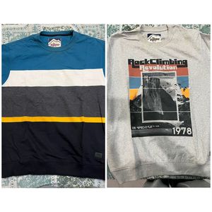 Negotiable/ Set of 2 Men's Sweatshirts