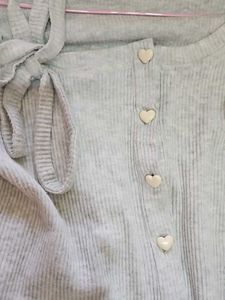 Cute Grey Cardigan