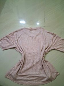 Sparkly Pink Tunic Top