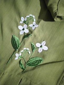 Chic Olive Green Shirt Dress