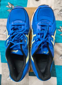Asics Gel Asro Blue & Yellow Running Shoes