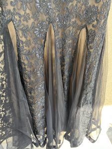 Black Net Gown