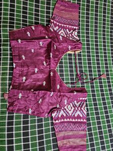 Maroon Lehenga Choli Set, ready to wear