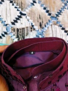Men's Sequined Kurta Set 3pc
