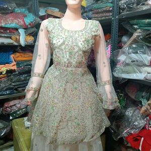 Heavy Embroidery Work Pakistani Dress