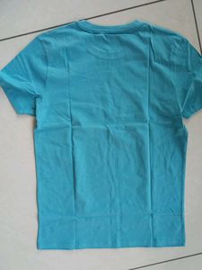 JACK&amp;JONES Teal Blue Graphic T-Shirt