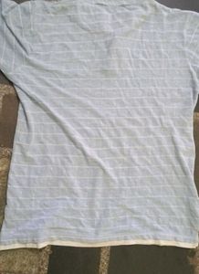 Men's Striped Henley T-Shirt