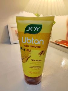joy ubtan face wash