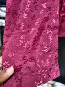 Ruby Bloom Jacquard Button Blouse