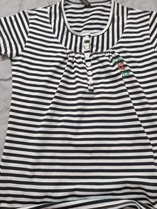 Striped Henley T-Shirt