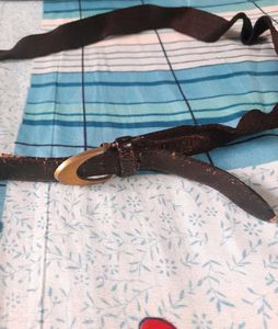 Vintage 90s Brown Men's Belts Retro Collectable 🤎