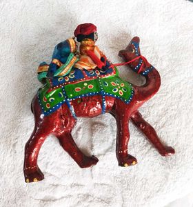 Folkloric Camel Figurine