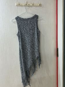 Dream On Fringe Tank Top