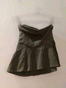 Olive Tube Top