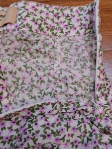 Floral Print Mini Shorts