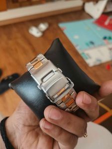 Titan Chronograph Watch rose gold