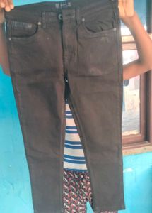 Men's Black Denim Jeans