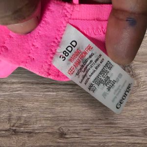 George Underwired Hot Pink Lace Bra