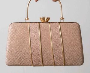 Elegant dusty rose Bridal sling + clutch