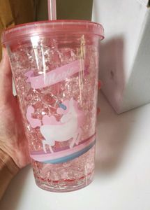 New/ Unused  Trendy  Pinteresty Glass Sipper