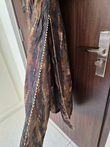 Elegant Printed Kurta with Dupatta L
