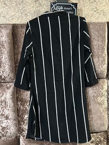 Black Short Kurta Cum Dress