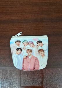 Cute BTS Photo Pouch