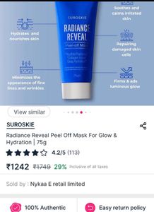 2 Suroskie Reveal Peel-off Mask