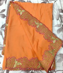 Beautiful Embroidered Saree Blouse