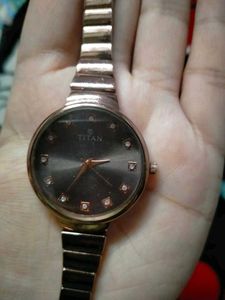 Titan Rose Gold Watch💫