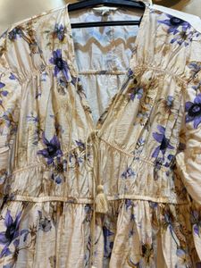 Bohemian Floral Print Maxi Dress