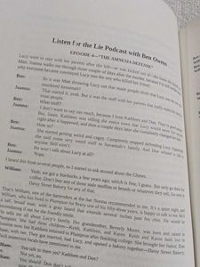 Listen For The Lie by Amy Tintera