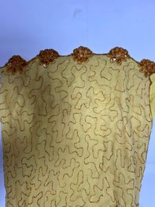 Yellow Beaded skirt