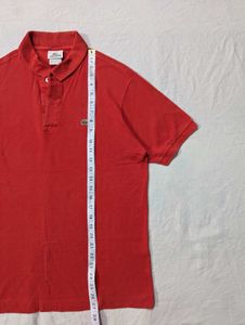 Lacoste Men's Red Polo Shirt