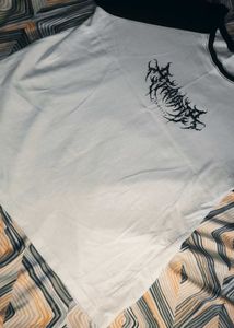 Black &amp; White Band T-Shirt