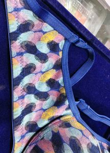 Comfortable Printed  push up full coverage Bra