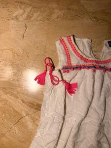 Boho Tunic Top with Tassels