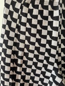 Geometric Print Wide Leg Pants
