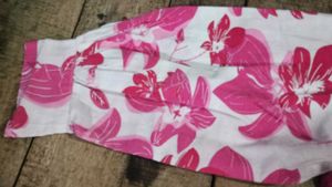 Pink Floral Kurta Set