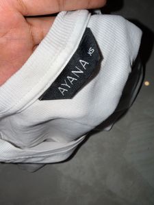 White Cropped T-Shirt