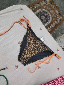 Leopard Print Bikini Bottom