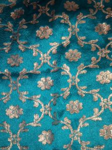 Elegant Green Kurta Set with Gold Print