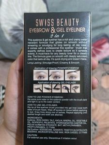 Eyebrow and Gel Eyeliner