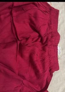Elegant pink Kurta with White Embroidery