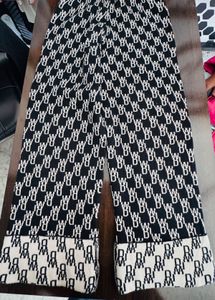 Patterned Knit Pants