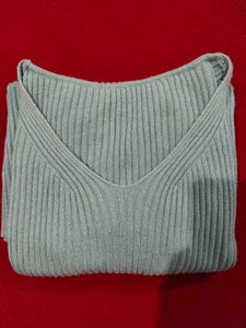 Winter Long Sleeves V Neck Top